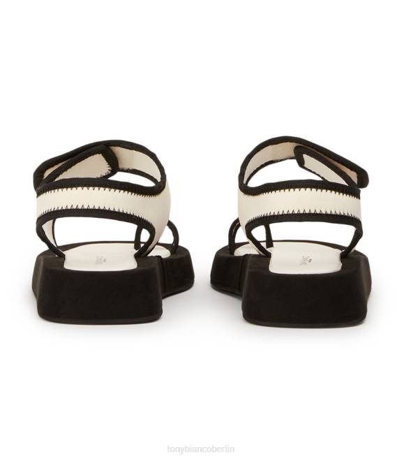 Sandalen| de Tony Bianco Frauen Iso-Sandalen weiß/schwarzes Neopren 4624650